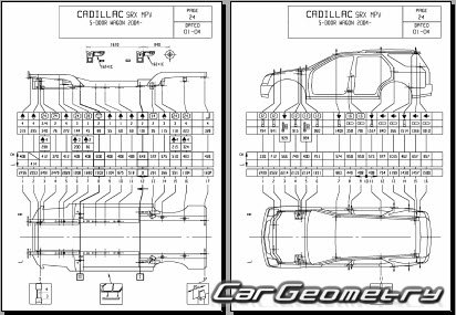 Cadillac SRX 2004-2009 Body Repair Manual