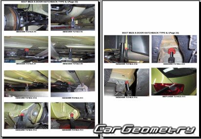 Seat Ibiza (Typ 6J) 2008–2016 Body Repair Manual