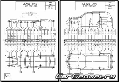 Lexus LX470 (UZJ100) 1998-2007 Body Repair Manual