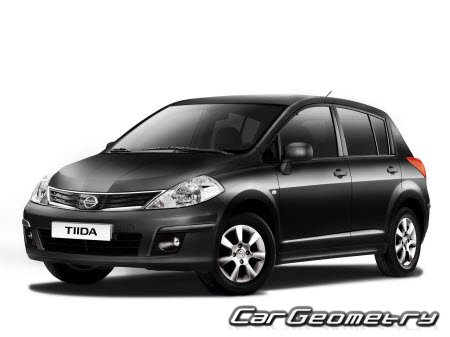 Nissan Tiida & Versa (C11) 2007–2013 (Sedan, Hatchback) Body Repair Manual