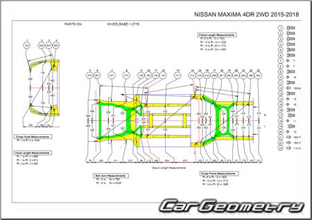 Nissan Maxima (A36) 2015-2024 Body Repair Manual