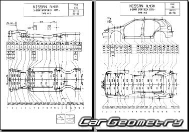 Nissan Almera (N15) 1995–2000 Body Repair Manual