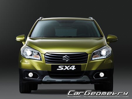 Suzuki SX4 S-Cross 2013-2020 Body Repair Manual