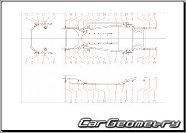 Mazda 6 Sedan 2018-2022 Body dimensions