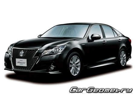 Toyota Crown (GRS21#) 2012–2018  Body dimensions