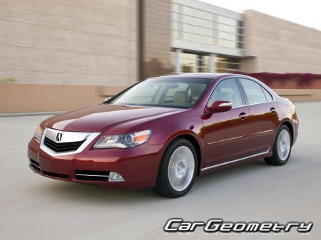 Acura RL 2005–2012 Body Repair Manual