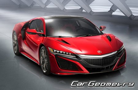 Acura NSX 2016-2023 Body Repair Manual