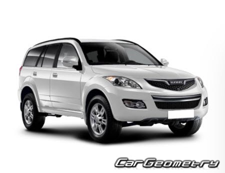 Great Wall Hover CUV 2010-2018 Body Repair Manual