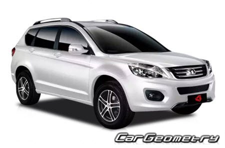 Great Wall Hover H6 2013-2022 Body Repair Manual