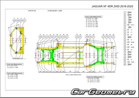 Jaguar XF (X260) 2015–2023 Body Repair Manual