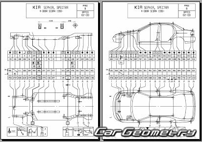 Kia Sephia (FB) 1995-2001 Body Repair Manual