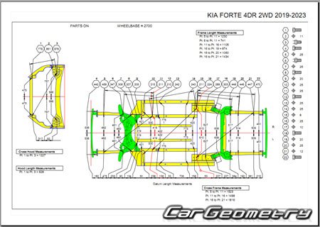 Kia Cerato Sedan (BD) 2017-2023 (Kia Forte USA & Kia K3 Euro) Body Repair Manual