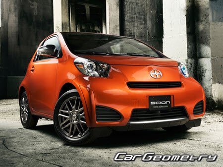 Scion iQ (NGJ10) 2012-2016 Body Repair Manual