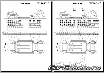 Mercedes CLA-Class Sedan (C117) 2013-2020 Body dimensions