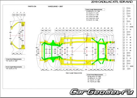 Cadillac XT5 2016-2023 Body Repair Manual