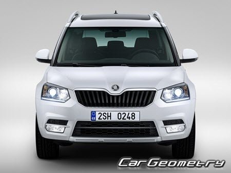 Skoda Yeti 2014-2017 Body Repair Manual