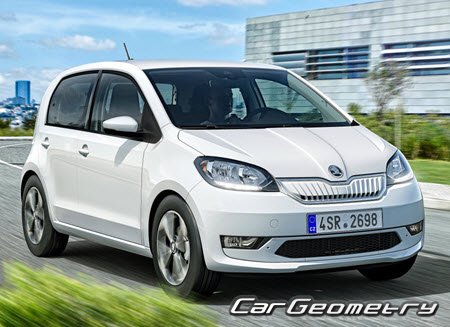 Skoda Citigoe iV 2019-2020 Body dimensions