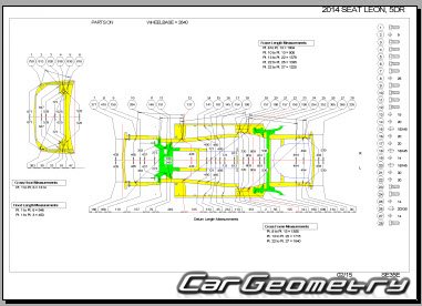 Seat Leon (5F) 2012-2019 (5DR Hatchback) Body Repair Manual
