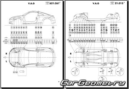 Audi TT (8S) Coupe 2015-2023 Body Repair Manual