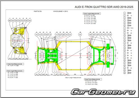 Audi E-Tron (GE) 2018-2025 Body Repair Manual