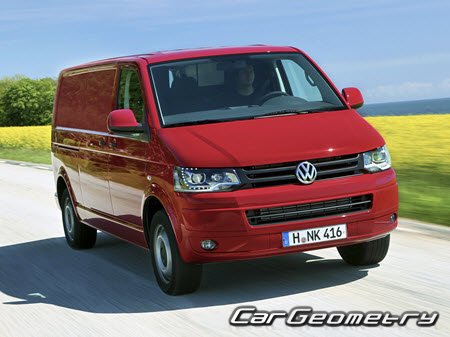 Volkswagen T5 2003–2015 (SWB & LWB) Body Repair Manual