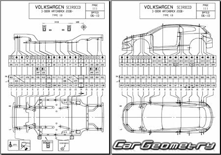 Volkswagen Scirocco 2008-2014 Body Repair Manual