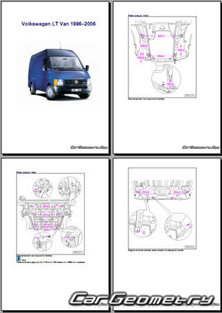Volkswagen LT Van 1997–2006 Body Repair Manual
