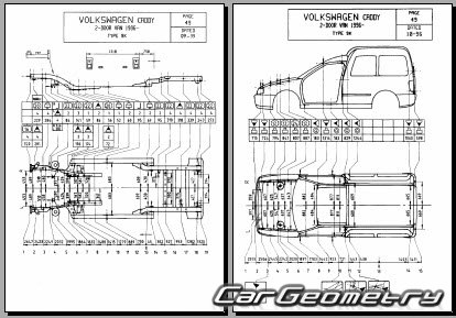 Volkswagen Caddy (Type 9K) 1995–2004 Body Repair Manual