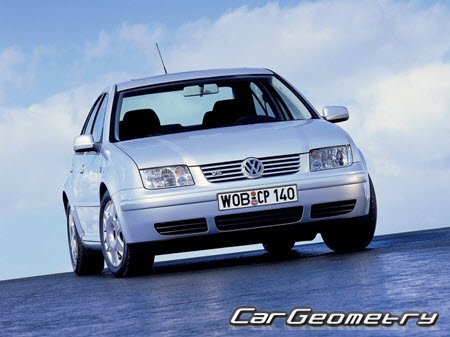 Volkswagen Bora & Jetta (1J) 1999–2005 (Sedan, Variant) Body Repair Manual