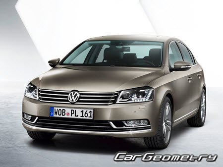 Volkswagen Passat (B7) 2011-2014 (Sedan & Variant) Body Repair Manual
