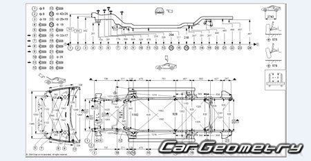 Chrysler Sebring (Sedan JR, Coupe ST) 2000–2006 Body Repair Manual