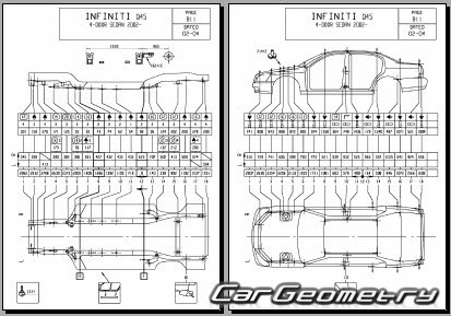 Infiniti Q45 (F50) 2001-2006 Body Repair Manual
