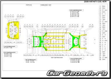 Infiniti G35 Sedan (V36) 2006–2010 Body Repair Manual