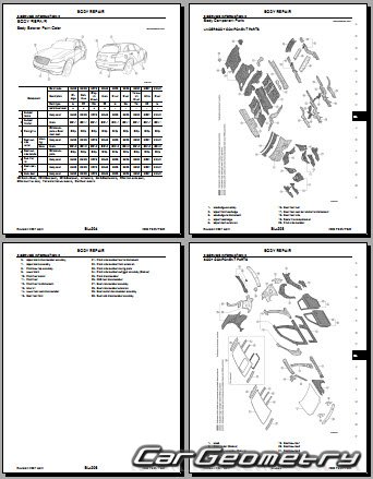 Infiniti FX35 FX45 (S50) 2003–2008 Body Repair Manual