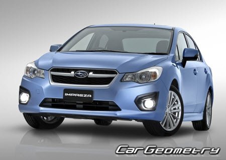 Subaru Impreza (GJ GP) 2012-2017 Body Repair Manual