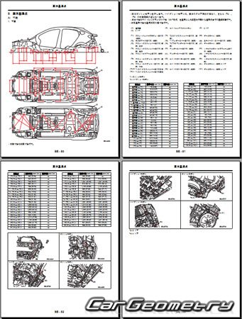 Subaru Impreza (GJ GP) & Subaru XV 2012-2017 (RH Japanese market) Body Repair Manual
