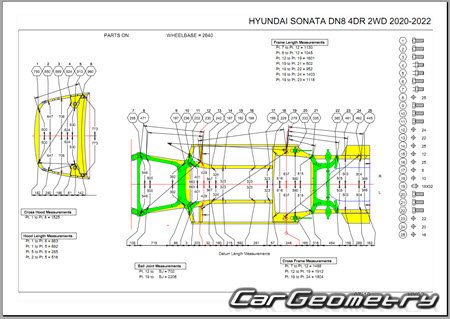 Hyundai Sonata (DN) 2020-2025 Body shop manual