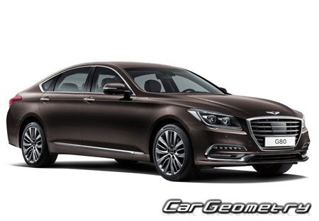 Genesis G80 (DH) 2017-2020 Body Repair Manual