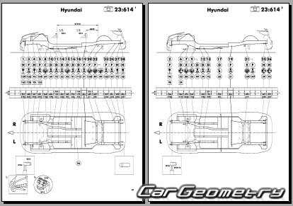 Hyundai Grand Santa Fe (DM&NC) 2012-2019 Body Repair Manual