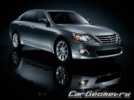 Hyundai Genesis & Hyundai Rohens (BH) 2009-2011 Body Repair Manual