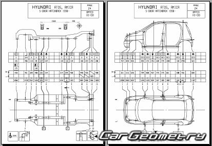 Hyundai Atos Prime (MX) 1998–2003 Body Repair Manual