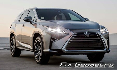 Lexus RX350L (GGL21, GGL26) 2017-2021 Body Repair Manual