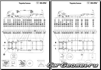 Lexus LX570, LX460 (URJ201, URJ202) 2008-2015 Body Repair Manual
