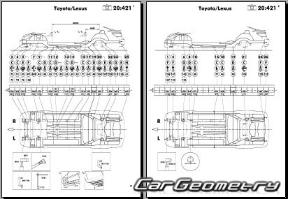 Lexus LS600h, LS600hL (UVF45, UVF46) 2012-2017 Collision Repair Manual