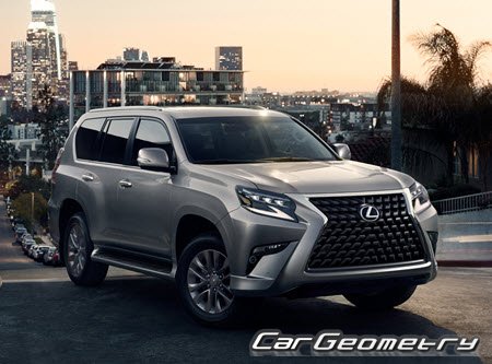 Lexus GX 460 (URJ150) 2019-2023 Body Repair Manual