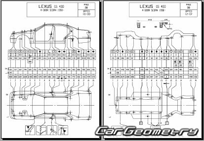 Lexus GS300 GS430 1997-2005 Body Repair Manual