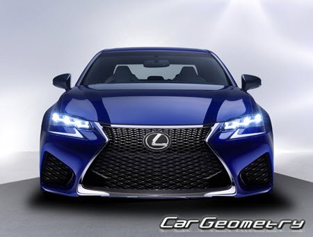 Lexus GS F (URL10) 2015-2019 Body Repair Manual