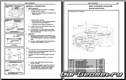 Lexus ES250 (VZV21) 1989–1991 Body Repair Manual