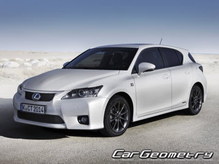 Lexus CT200h (ZWA10) 2011-2017 Body Repair Manual