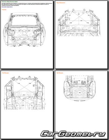 Chevrolet Trax 2016-2022 Body dimensions